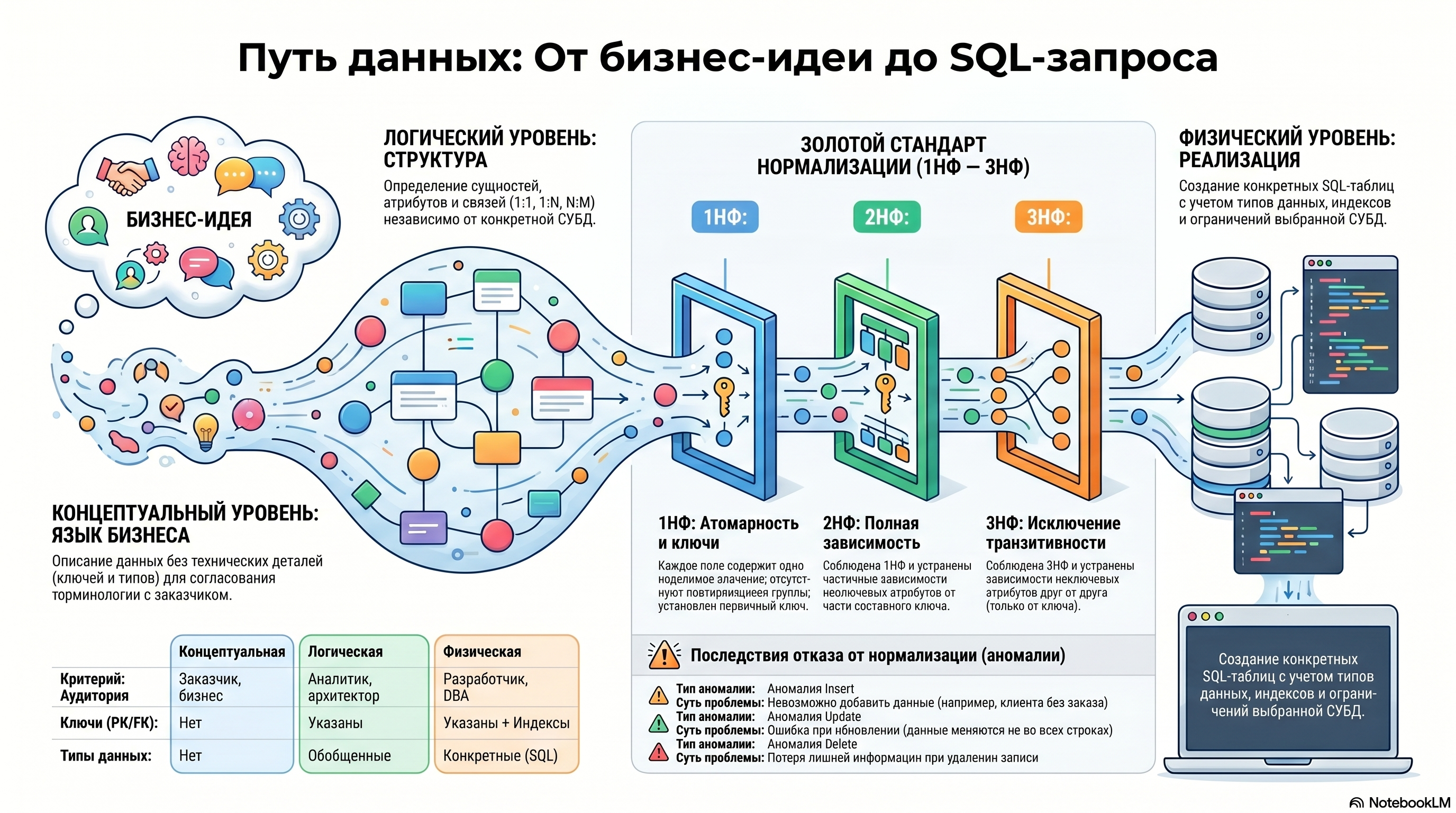 Путь данных до SQL-запроса